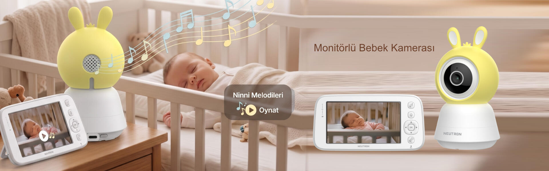 Monitörlü Bebek Kamerası
